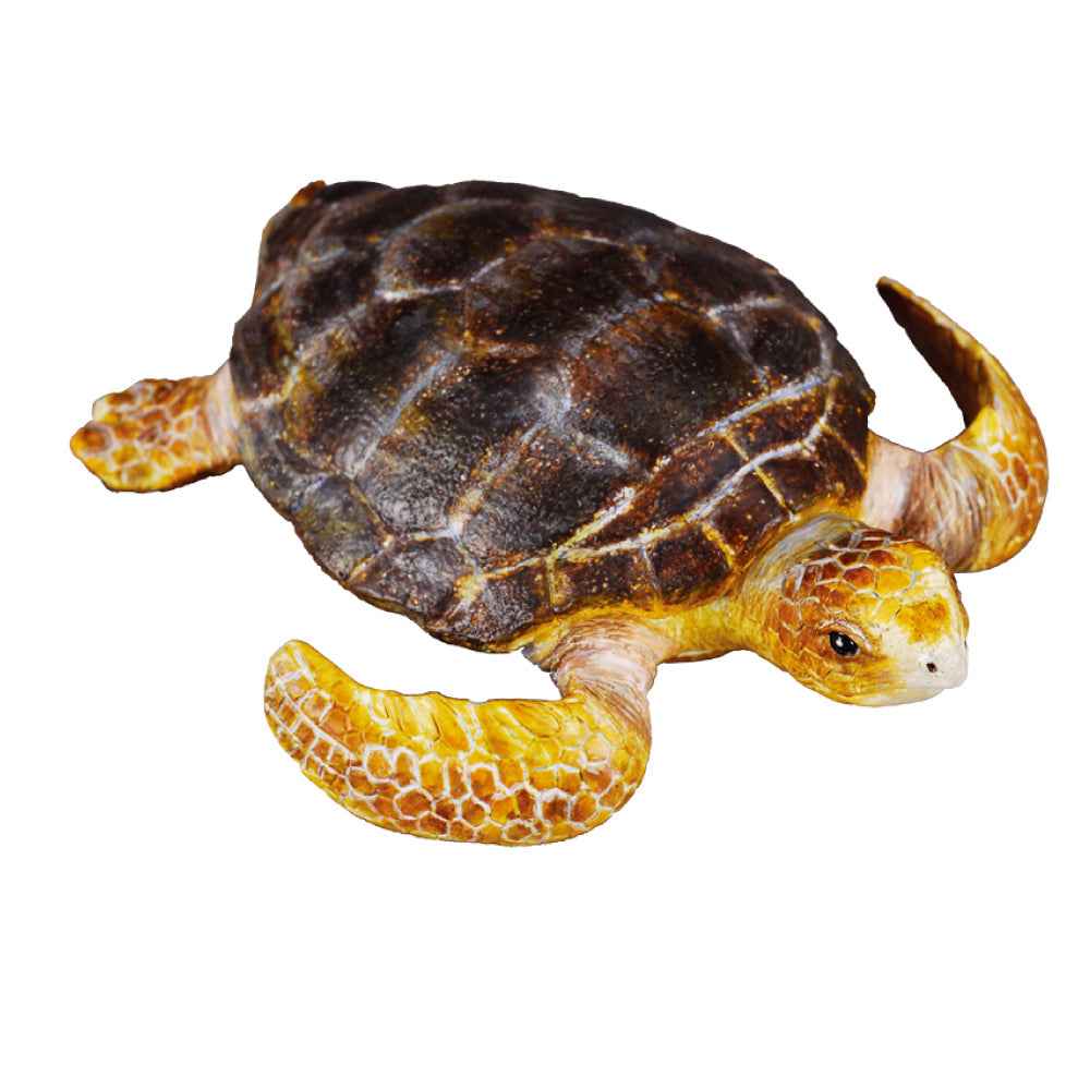 Loggerhead Turtle Figurine by CollectA Medium Sea Life Collection Animal Figurines 3yrs+
