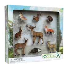 Woodland Figurine Collection 9pc Gift Box Set by CollectA 3yrs+