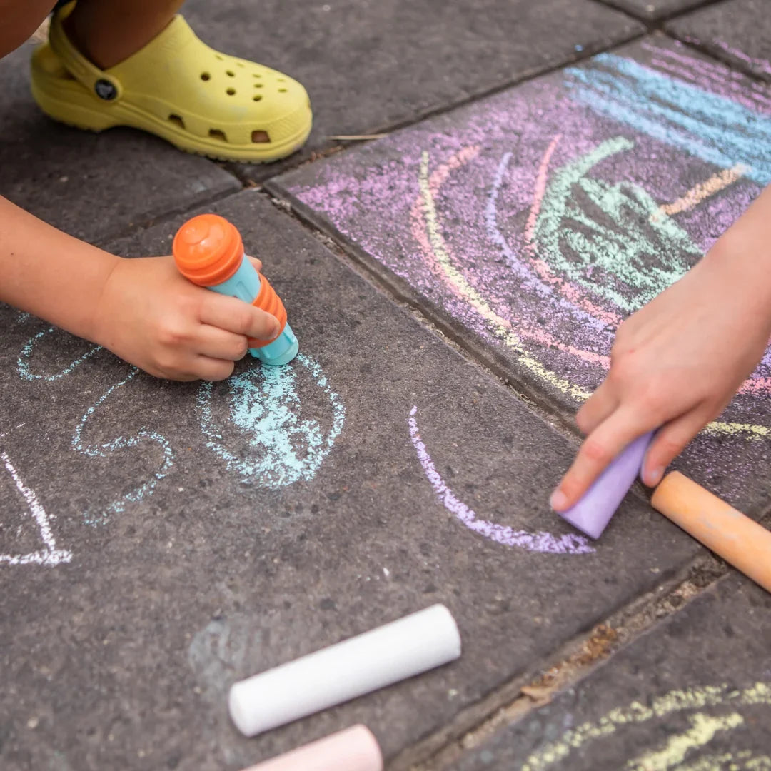 Tiger Tribe Outdoor Chalk 10pcs Stationary Art and craft for kids Outdoor Toys 3yrs+