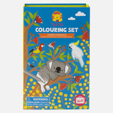 TigerTribe Colouring Set Aussie Animals Activity Book Art and craft for kids 4yrs+