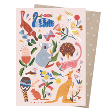 Australian Wildlife Greeting Card by Earth Greetings (Australian Artist Andrea Smith) Kids Greeting Card Australia Theme