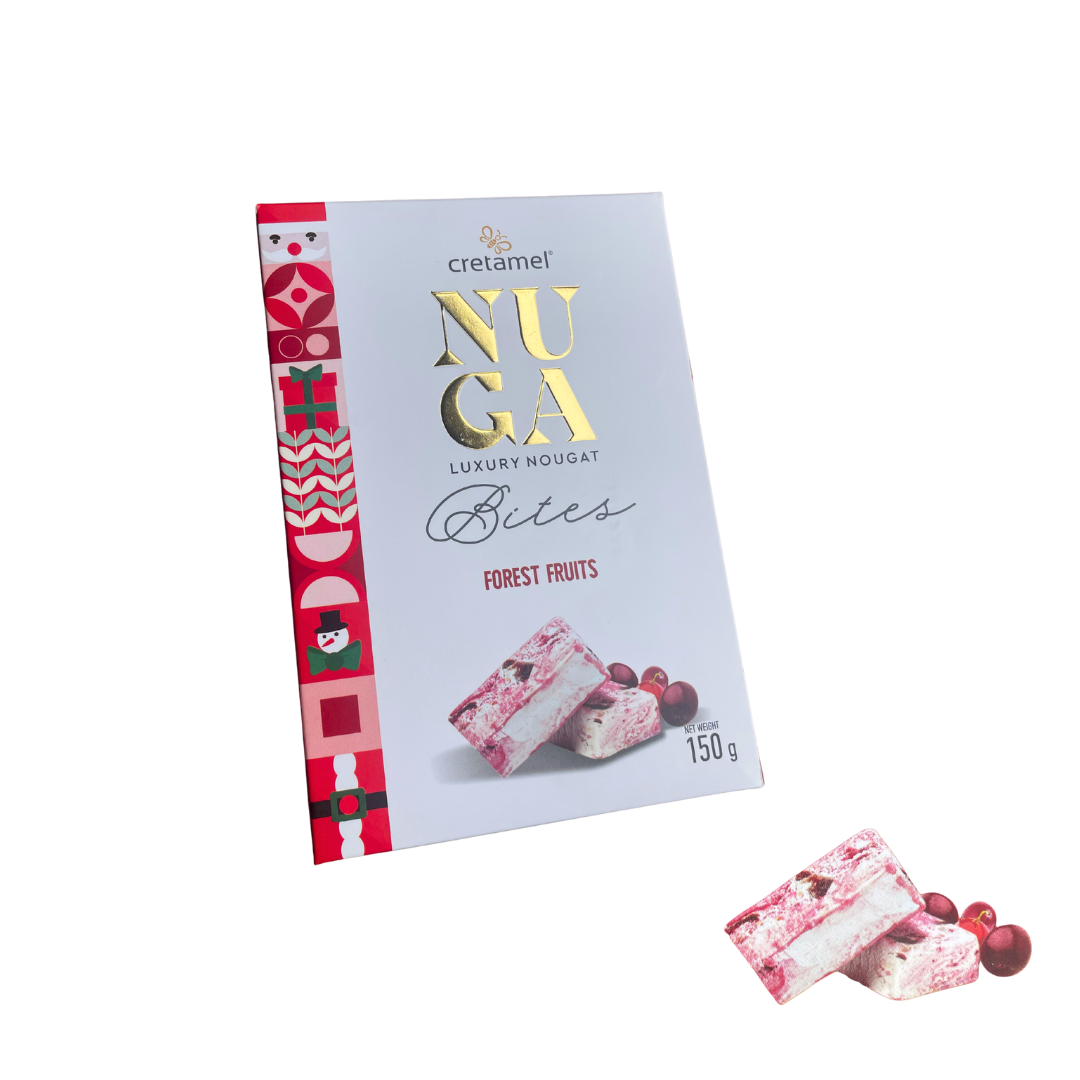 Cretamel Nougat Bites with Forest Fruits 150g Box