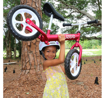 Cruzee Balance Bike RED Kids Toddler Bike Best Seller 18mths-5yrs (Bulky Shipping)