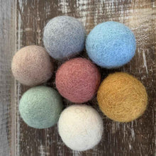 Papoose Felt Earth Balls 3.5cm Pretend & Imaginative Play Toys 3yrs+