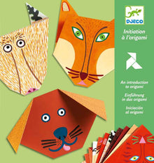Animals Origami Travel Toys by Djeco Stationary Art and craft for kids 4yrs+