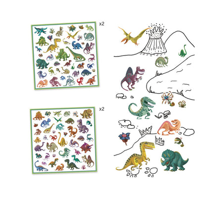 Stickers 160pcs Djeco Stationary Art and craft for kids Best Seller 3yrs+