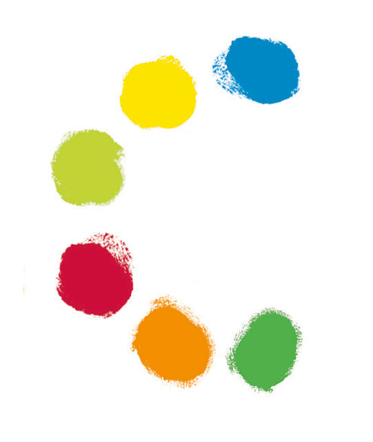 Finger Paint Tubes 6 Colours by Djeco Stationary Toddler Art and Craft Motor Skills Developmental Toys for Toddlers 18m+
