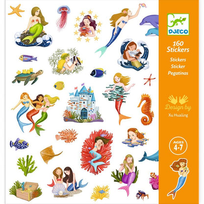 Stickers 160pcs Djeco Stationary Art and craft for kids Best Seller 3yrs+