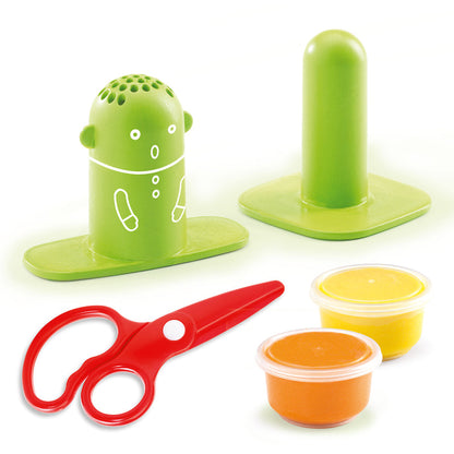 Hairdressing Modelling Playdough Set by Djeco Art and craft for kids 3yrs+