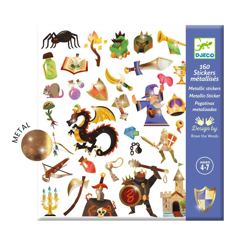 Stickers 160pcs Djeco Stationary Art and craft for kids Best Seller 3yrs+