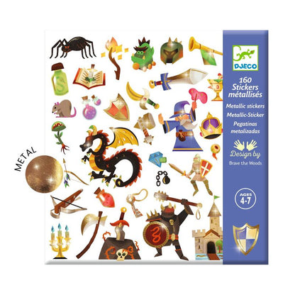Stickers 160pcs Djeco Stationary Art and craft for kids Best Seller 3yrs+
