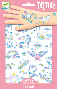 Temporary Tattoos by Djeco Stationary Art and craft for kids Best Seller 3yrs+