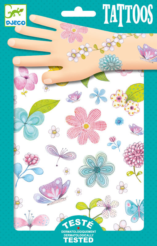 Temporary Tattoos by Djeco Stationary Art and craft for kids Best Seller 3yrs+