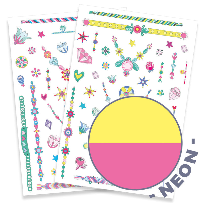 Temporary Tattoos by Djeco Stationary Art and craft for kids Best Seller 3yrs+