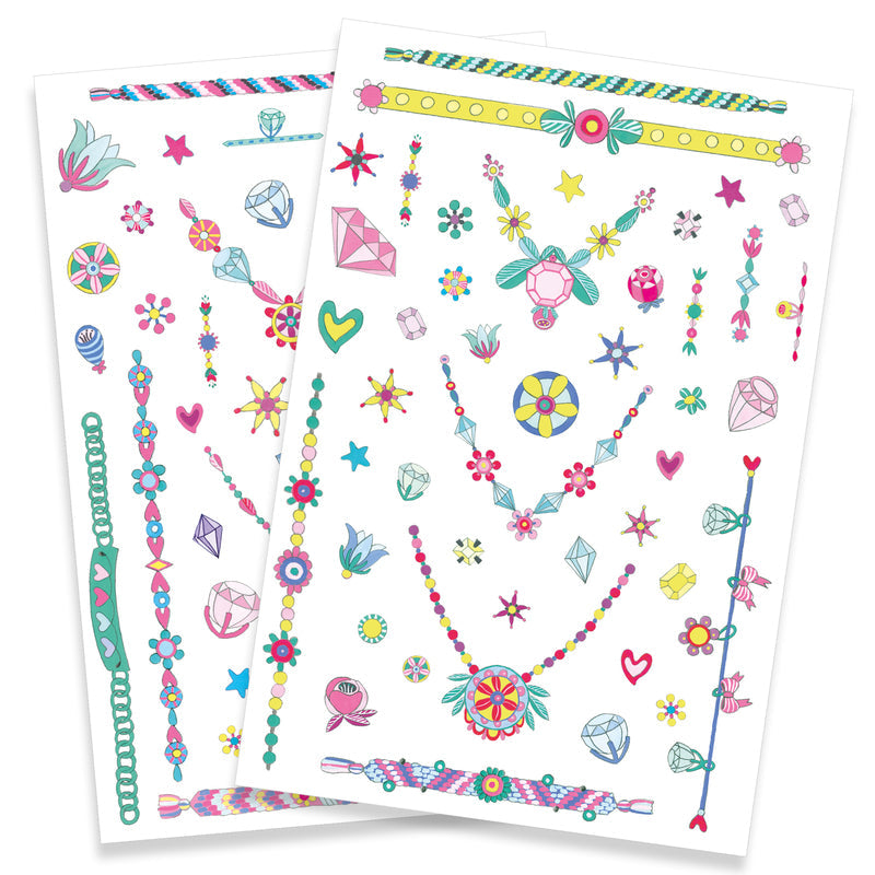 Temporary Tattoos by Djeco Stationary Art and craft for kids Best Seller 3yrs+