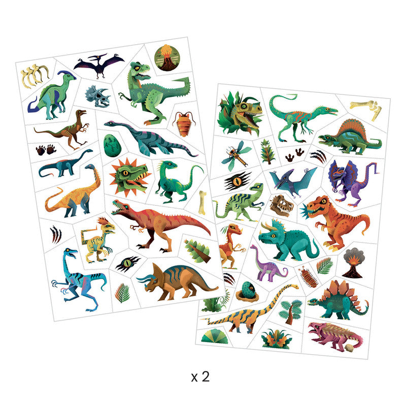 Temporary Tattoos by Djeco Stationary Art and craft for kids Best Seller 3yrs+