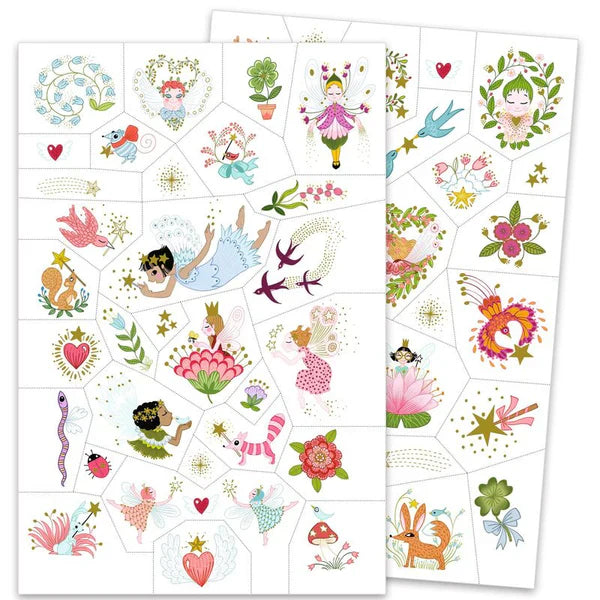 Temporary Tattoos by Djeco Stationary Art and craft for kids Best Seller 3yrs+