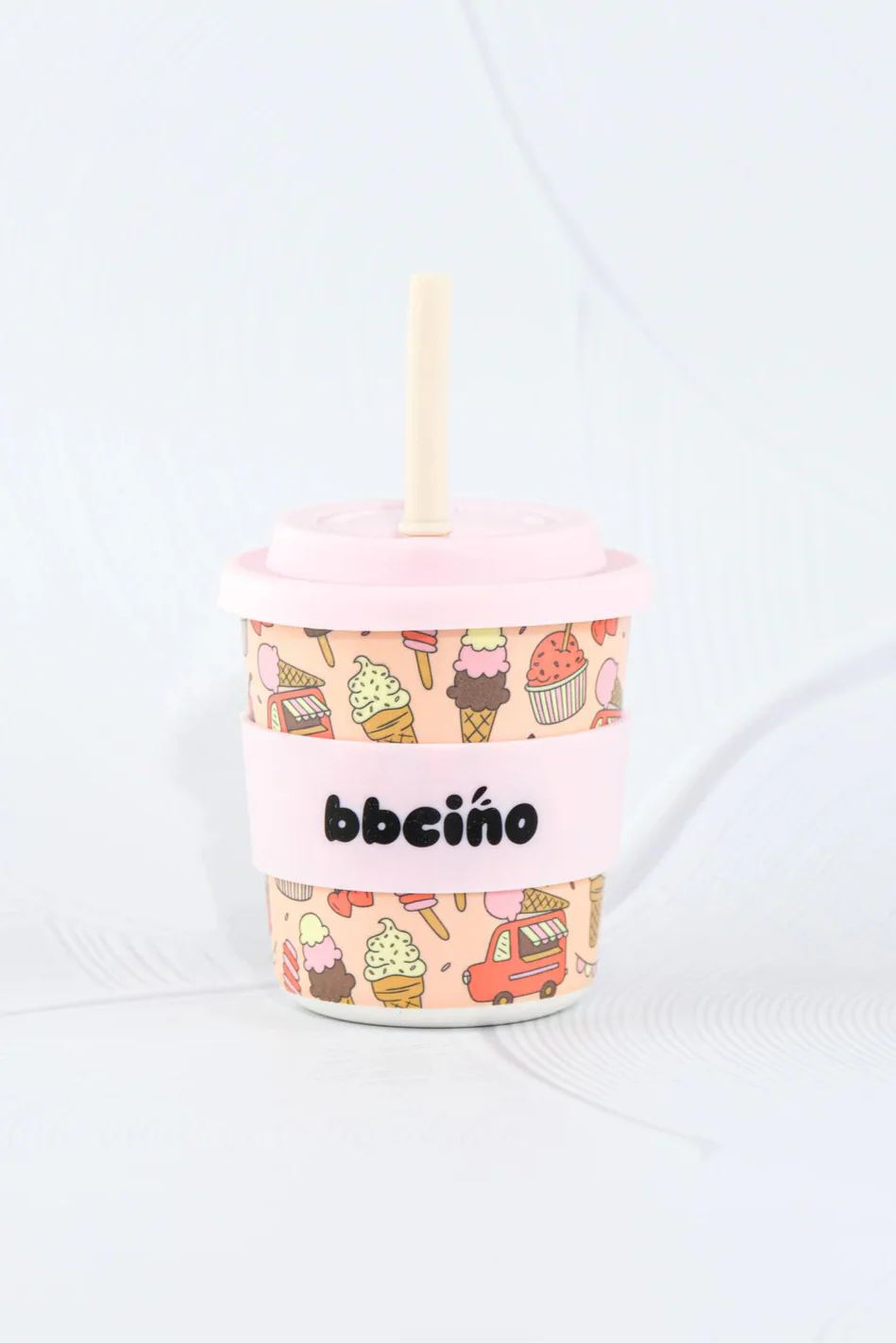 BBcino Scoops in Pink 240ml Babycino Retired