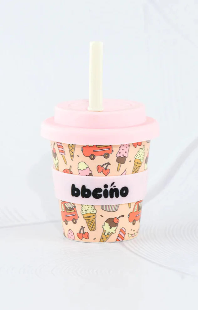 BBcino Scoops in Pink 120ml Babycino