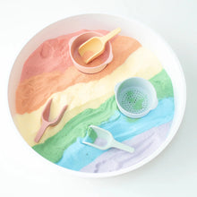 Inspire My Play Pastel Silicone Mini Scoops 4pcs Motor Skills Developmental Toys 10m+