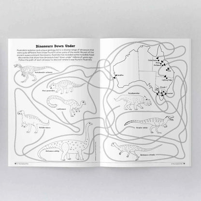 Plug Into Dinosaurs Activity Interactive Book About Prehistoric World Dinosaurs Reviewed By primary school teachers Australia