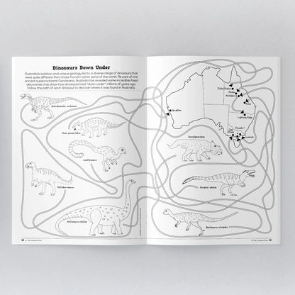 Plug Into Dinosaurs Activity Interactive Book About Prehistoric World Dinosaurs Reviewed By primary school teachers Australia
