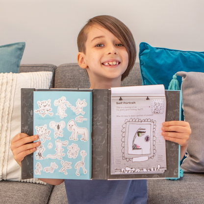 Tiger Tribe Drawing Inspiration A Guided Sketchbook Activity Interactive Book Art and craft for kids DISCONTINUED 7yrs+