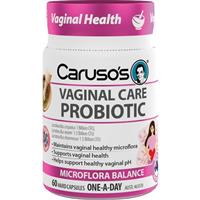 Carusos Probiotic Vaginal Care 60 Capsules - GimmeNow