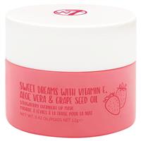 W7 Sweet Dreams with Vitamin E Aloe Vera & Grape Seed Oil Strawberry Overnight Lip Mask