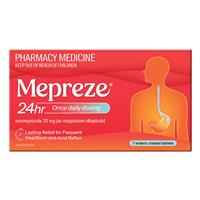 Mepreze 24Hr 20mg 7 Tablets