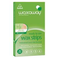 Waxaway Ready To Use Wax Body 20 Strips