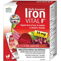 Body Essential Iron Vital F+ 30x15ml Liquid Sachets