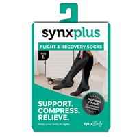 Synxplus Flight & Recovery Socks Black Large