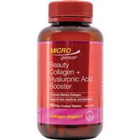 Microgenics Bioactive Beauty Collagen + Hyaluronic Acid Booster 90 Tablets - GimmeNow