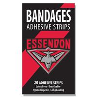 AFL Bandages Essendon Bombers 20 Pack