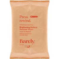 Barely Brightening Vitamin C & Cucumber Makeup Removal Wipes 25 Pack