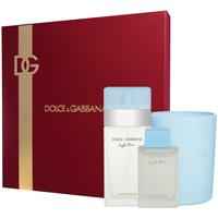 Dolce & Gabbana For Women Light Blue 50ml & Travel Spray 2 Piece Set