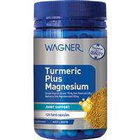 Wagner Turmeric + Magnesium 120 Capsules - GimmeNow