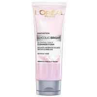 L'Oreal Paris Glycolic Bright Glowing Daily Cleanser Foam With Glycolic Acid 100ml