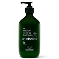 Unlabelled Lime Lemongrass & Peppermint Body Wash 500ml