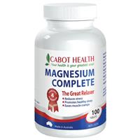 Cabot Health HD Magnesium Complete 100 Tablets - GimmeNow