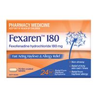 Fexaren 180mg 70 Tablets