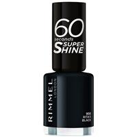 Rimmel 60 Seconds Nail Polish 900 Ritas Black - GimmeNow
