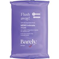 Barely Menopause Flushable Intimate Wipes 30 Pack - GimmeNow