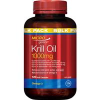 Microgenics Krill Oil 1000mg Bulk Pack 120 Capsules - GimmeNow
