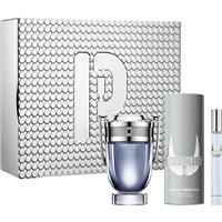 Paco Rabanne Invictus Eau de Toilette 100ml + 150ml Deodorant Spray + 10ml Travel Spray 3 Piece Set