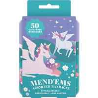 MendEms Bandages Tin Unicorn 50 Pack