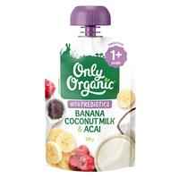 Only Organic Coconut Banana & Acai Smoothie 100g