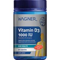 Wagner Vitamin D3 1000IU 500 Capsules - GimmeNow