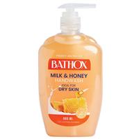 Bathox Hand Wash Milk & Honey 600ml - GimmeNow